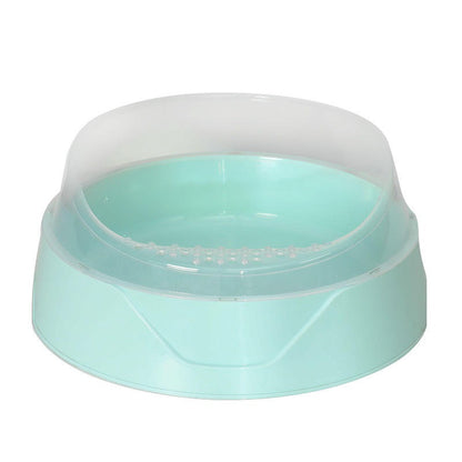 Large Semi-Enclosed Cat Litter Box with Shovel